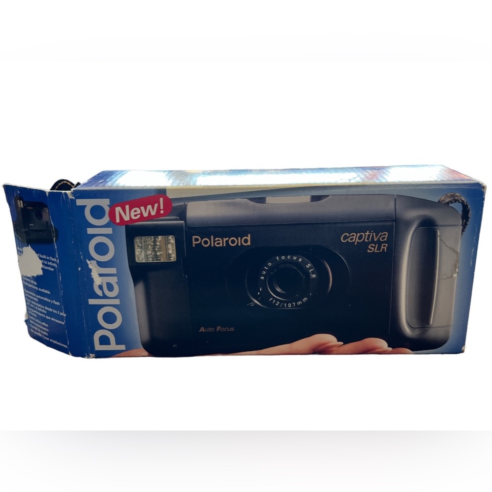 Vintage POLAROID Captiva SLR SE Instant Film Camera Captiva 95 Film